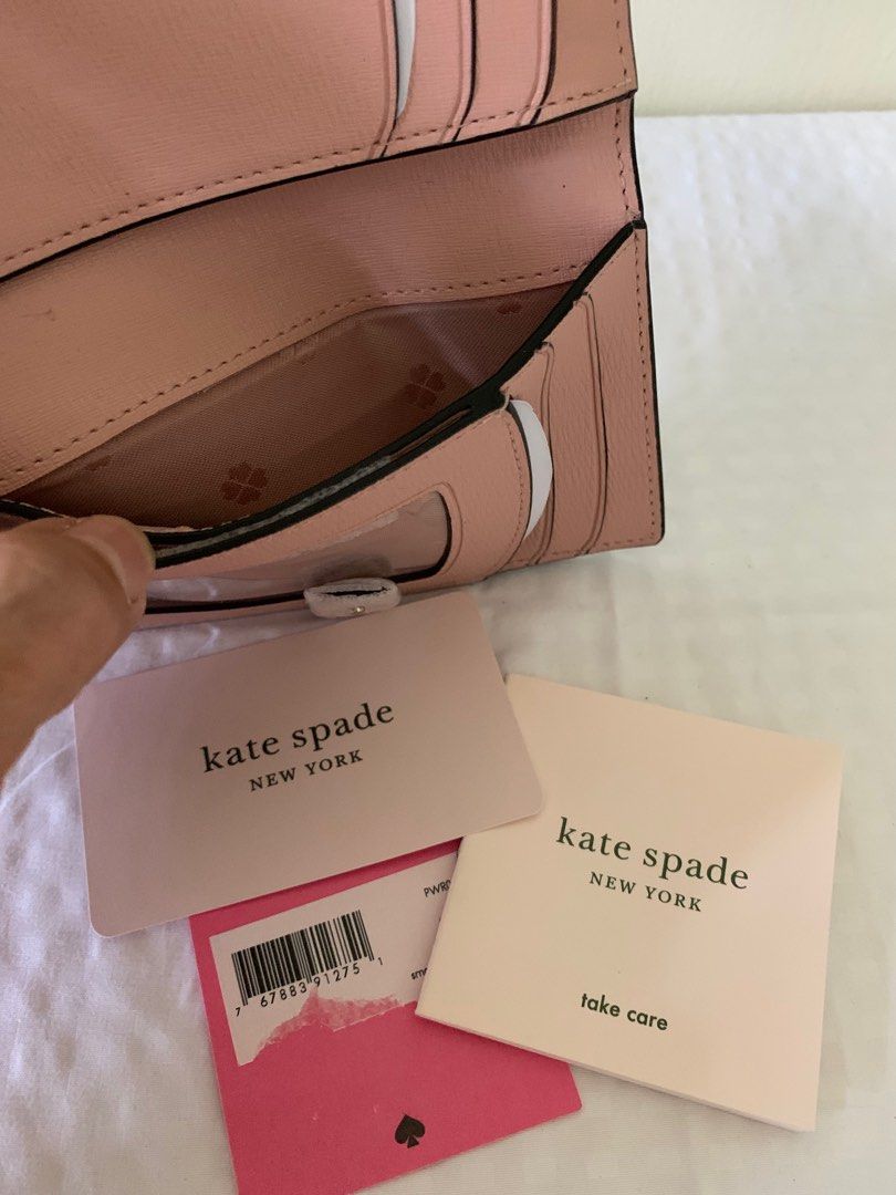 Spencer Small Slim Bifold Wallet by Kate Spade - FabFitFun