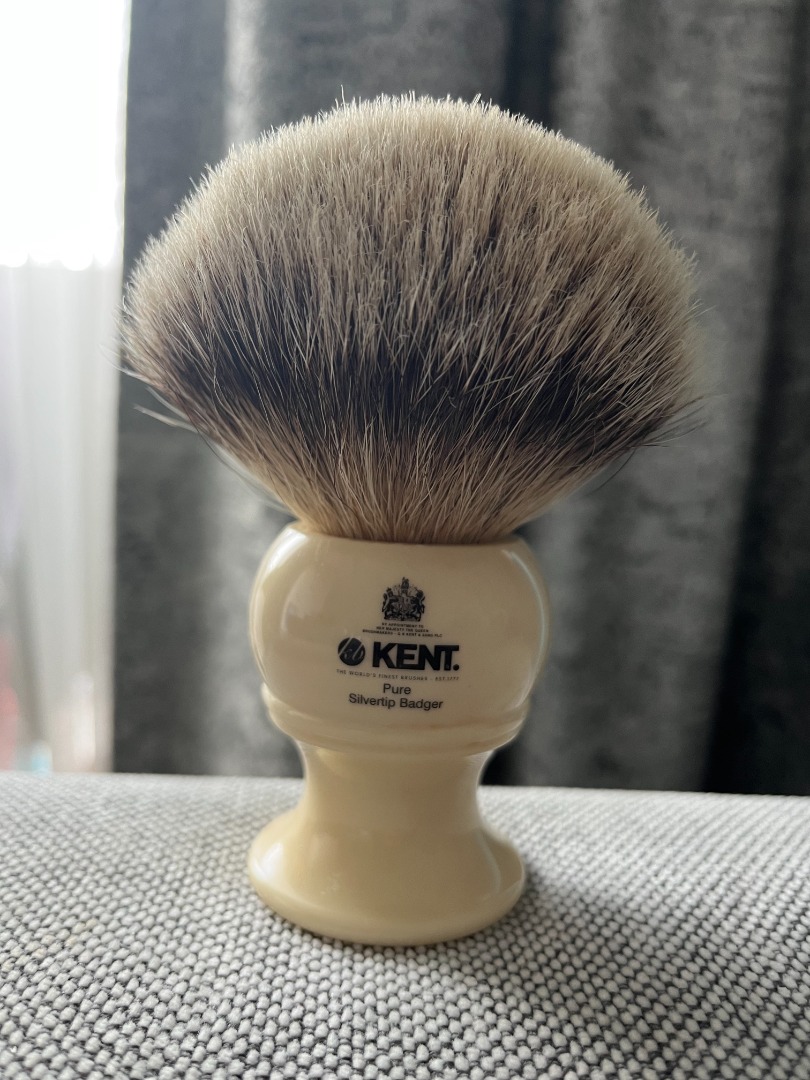 Kent BK12 Badger shaving brush, Beauty & Personal Care, Men's Grooming