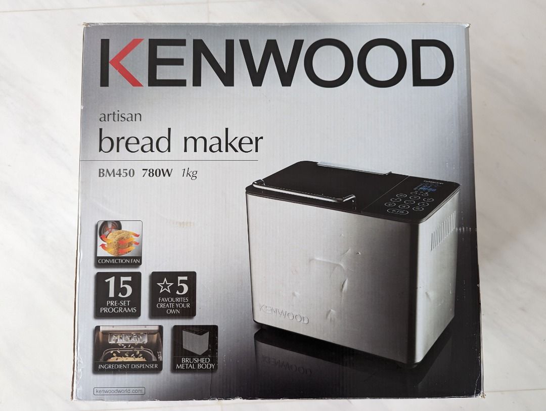 Kenwood bread maker BM450 780W, TV & Home Appliances, Kitchen