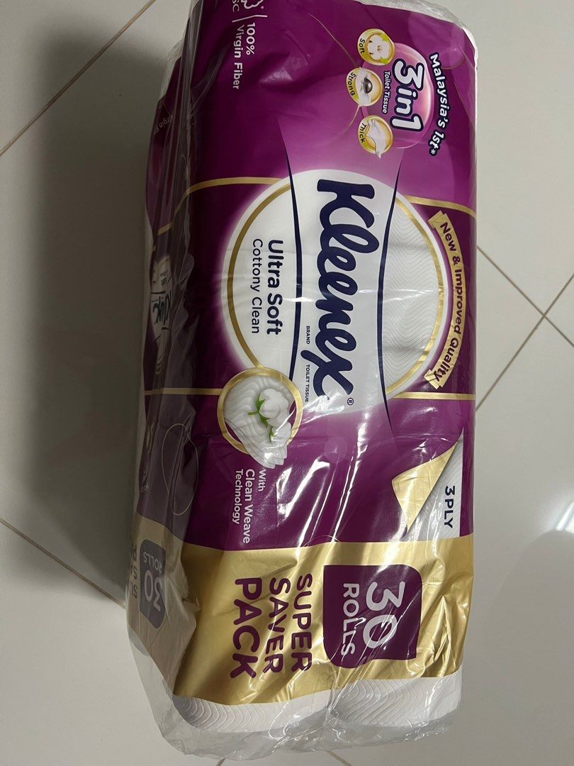 Kleenex toilet paper, Beauty & Personal Care, Sanitary Hygiene on Carousell