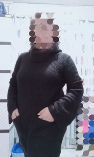 Knitted Choco long top