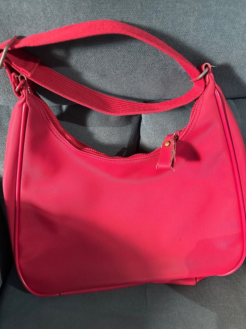 Lacoste Hobo Bag, Luxury, Bags & Wallets on Carousell