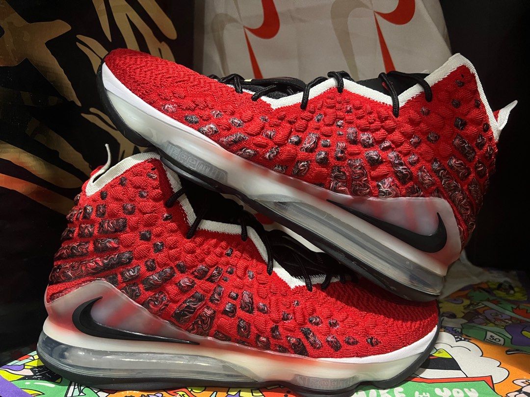 lebron 17 uptempo red