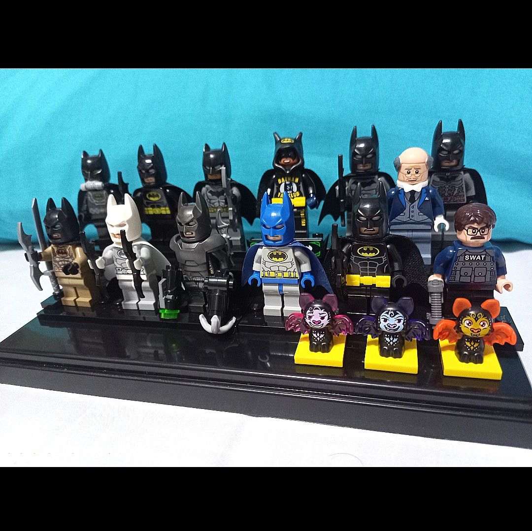 Lego Batman collection ,as a lot including display box, Hobbies & Toys,  Toys & Games on Carousell