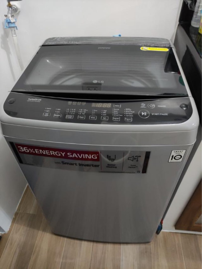 LG 7.5kg Top Load Washing Machine, TV & Home Appliances, Washing
