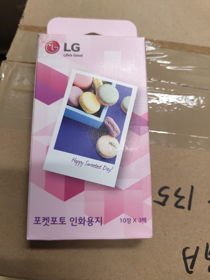 LG PD Photo Zink Printer Paper 30 Sheets, 其他, 其他 - Carousell