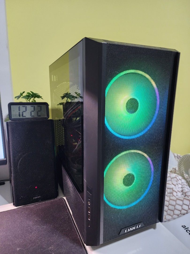 Lian Li Lancool 216 Black Mesh ARGB with ARGB & USB module, Computers ...