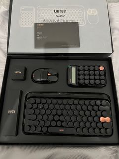Lofree Ink Gold Suit Keyboard Set