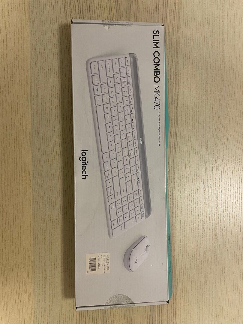 Logitech MK 470 Keyboard and Mouse Slim Combo, Computers & Tech, Parts