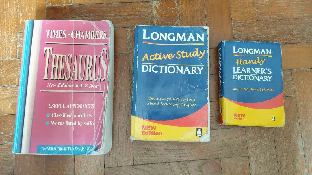 Longman Dictionary and Times Chambers Thesaurus, Hobbies & Toys, Books