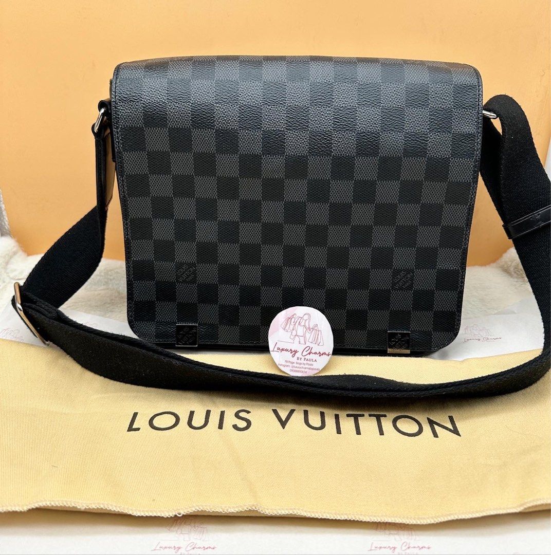Louis Vuitton District NM Messenger Bag - Damier Graphite PM