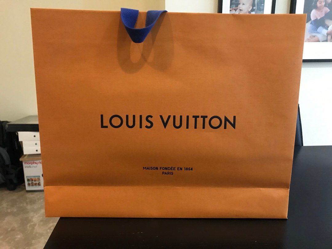 COD】 Preloved authentic louis vuitton paper bags