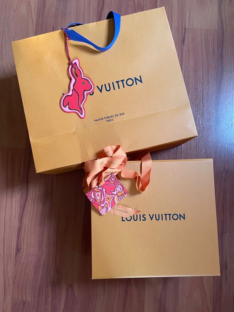 Louis Vuitton Paper Bag packaging year of the rabbit edition