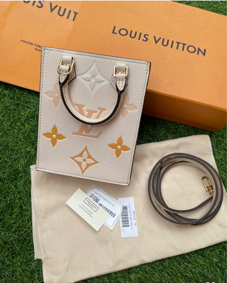 LV petit Sac Plat, Women's Fashion, Bags & Wallets, Crossbody Bags on