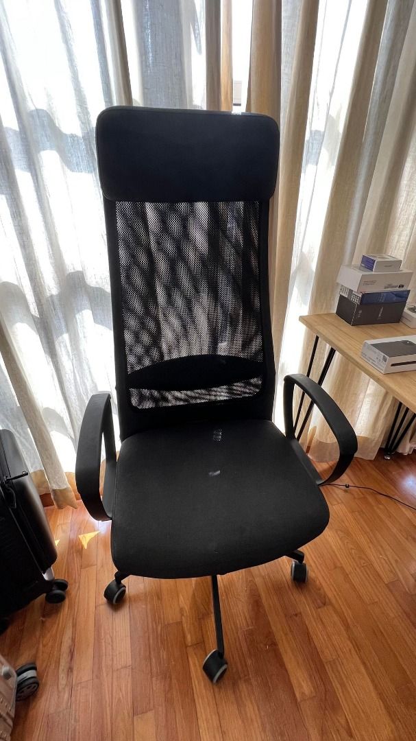 MARKUS Office chair, Vissle dark gray - IKEA