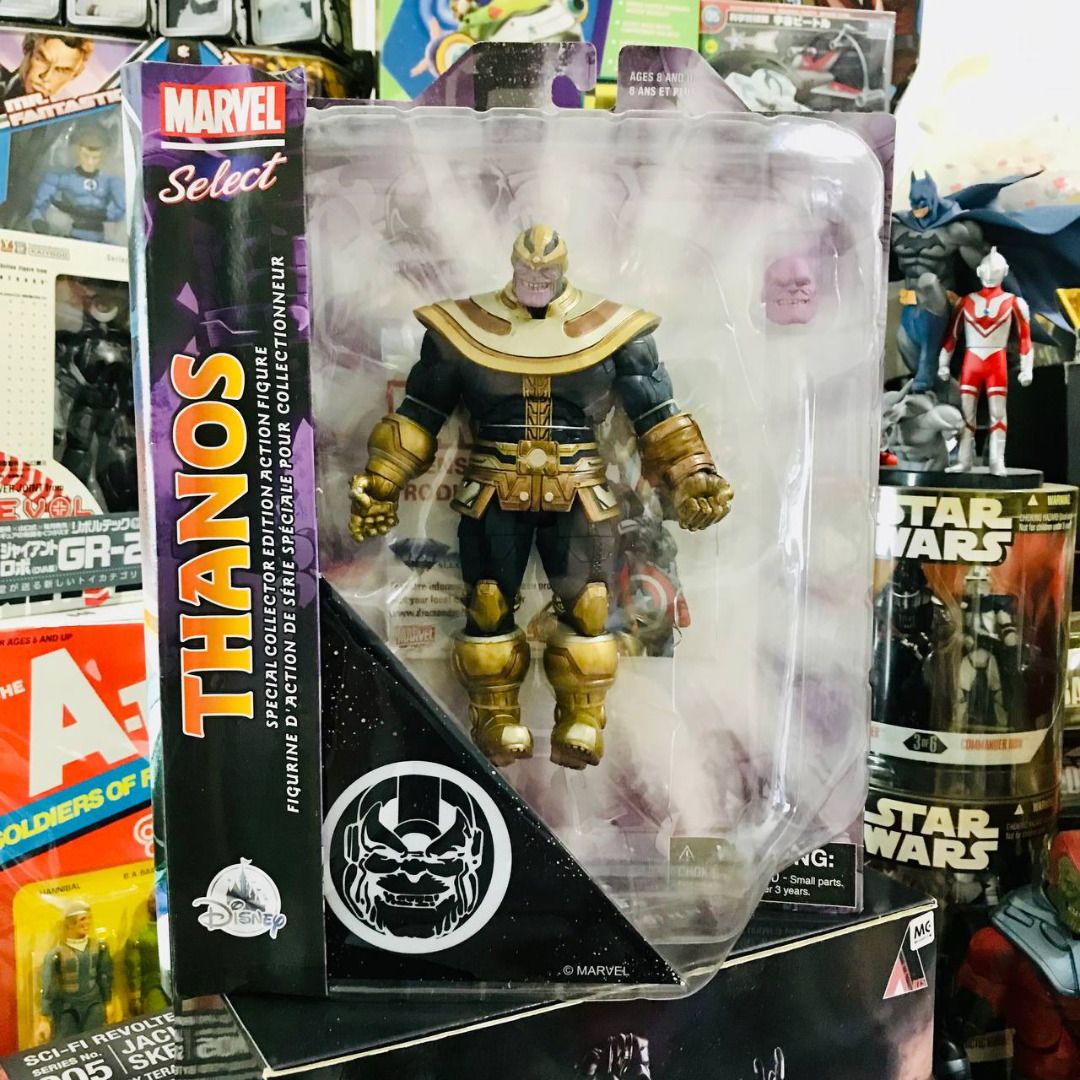 Thanos marvel select disney store deals