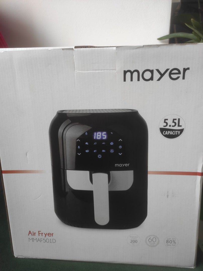 Mayer Air fryer MMAF501d, TV & Home Appliances, Kitchen Appliances