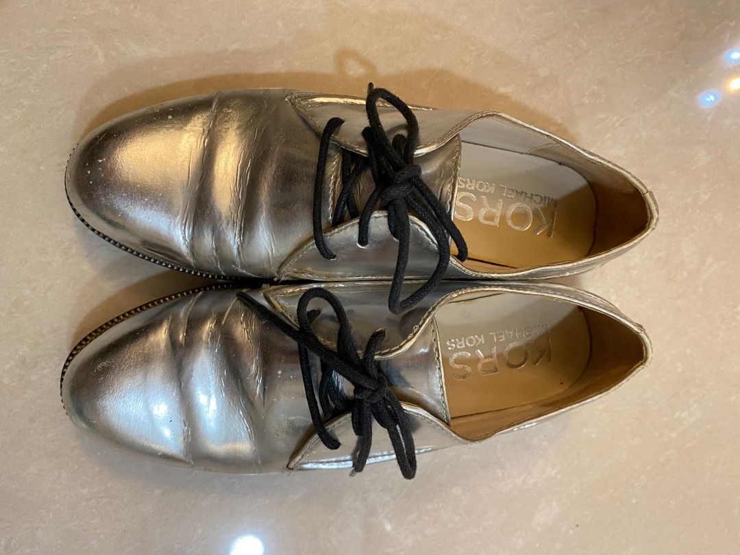 Michael Kors Silver Dress Shoes Carousell