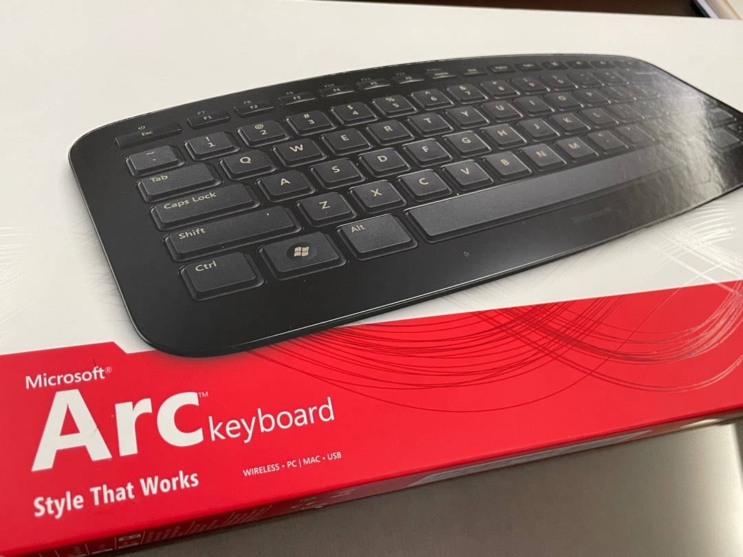 Microsoft Arc Keyboard, Computers & Tech, Parts & Accessories, Computer