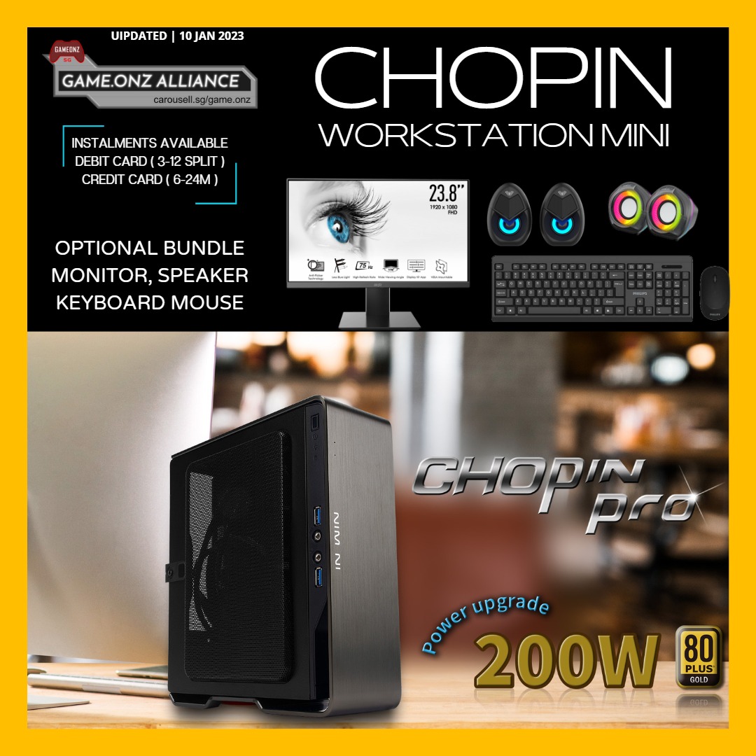 mini pc workstation | inwin chopin pro desktop pc builds | amd ryzen