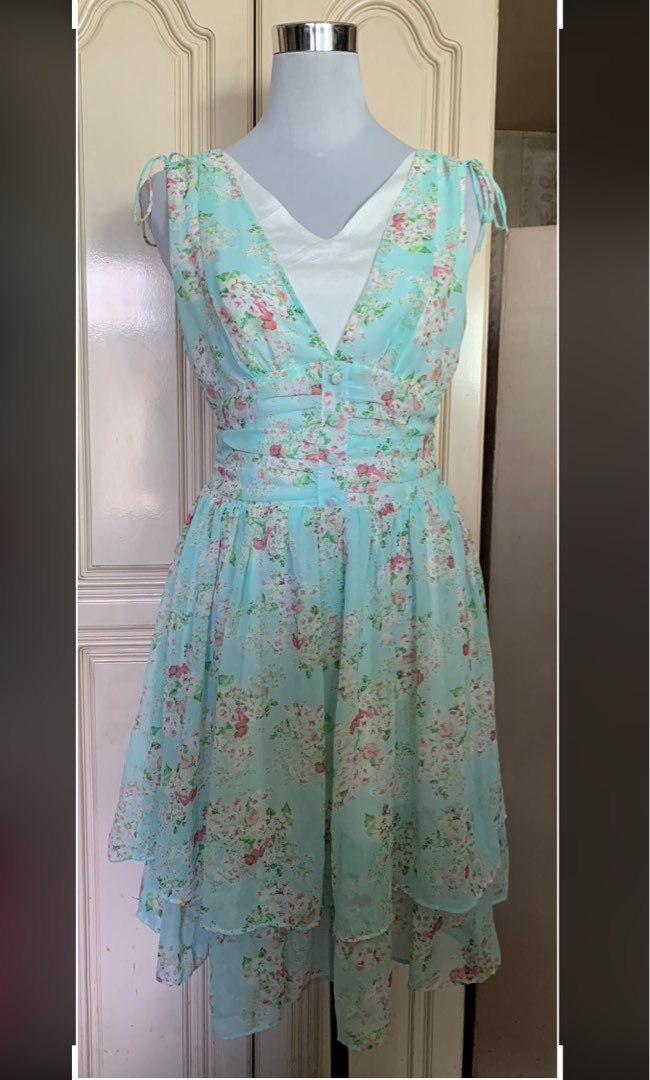 Mint Green Dress