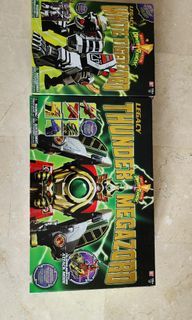 MMPR Legacy Thunder Megazord + White Tigerzord
