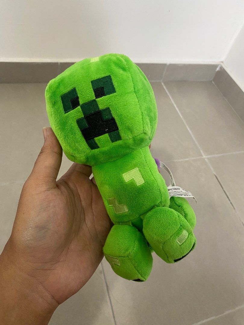 Mojang/ minecraft plush toy, Hobbies & Toys, Toys & Games on Carousell