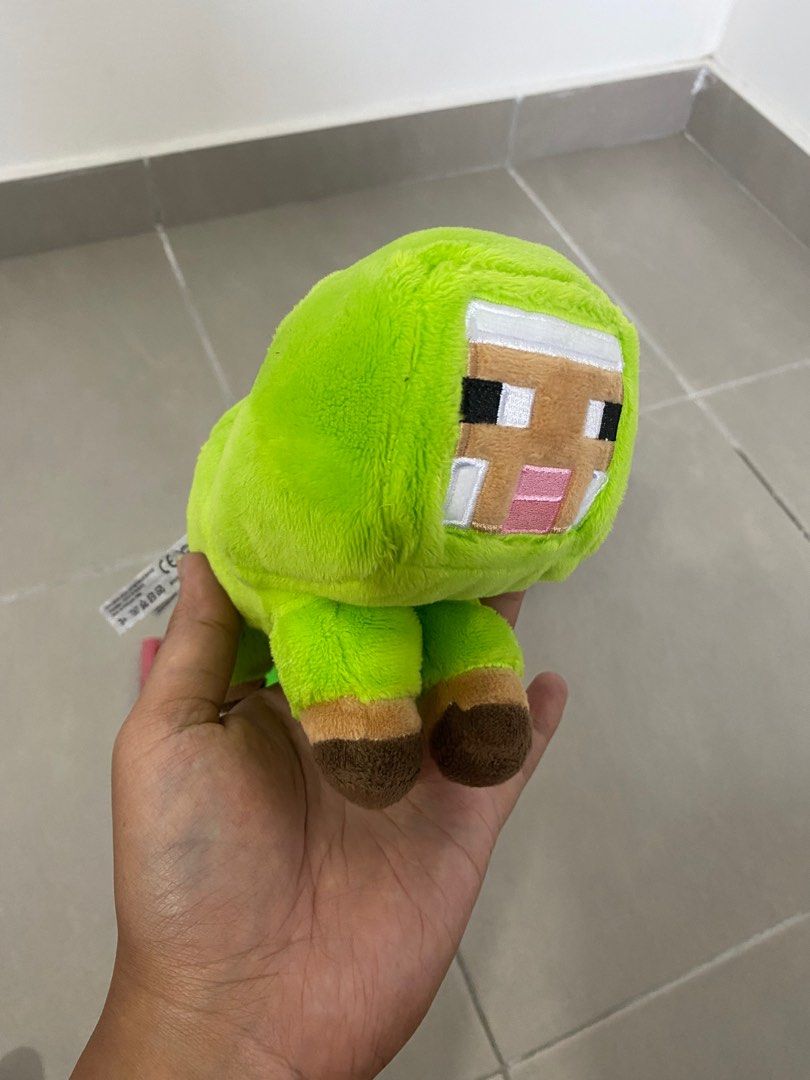 Mojang minecraft plush toy Hobbies Toys Toys Games on Carousell