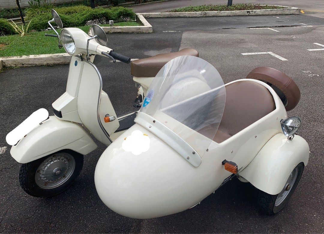 Used vespa with sidecar for sale cheap