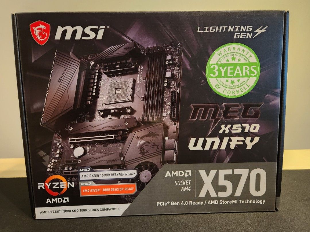 Meg x570 outlet unify
