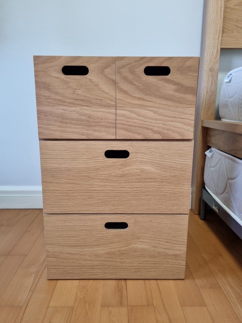 Muji single bed frame and side table with1 uratex foam and with ...