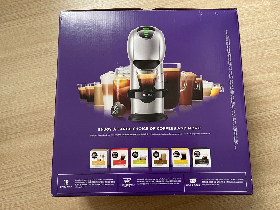 Dolce Gusto KRUPS YY4443FD GENIO S TOUCH SILVER