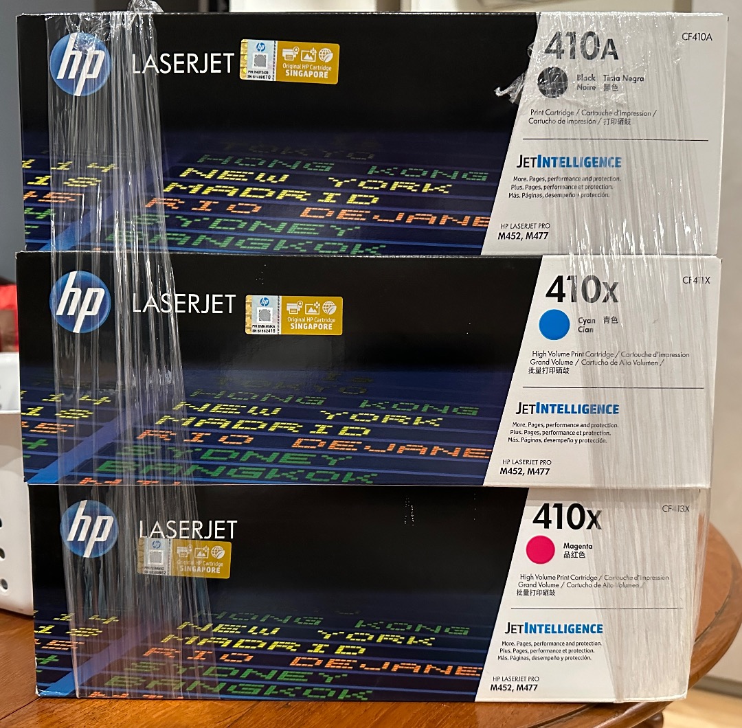 NEW HP Laserjet Pro 410 series cartridges for M452,M477 series