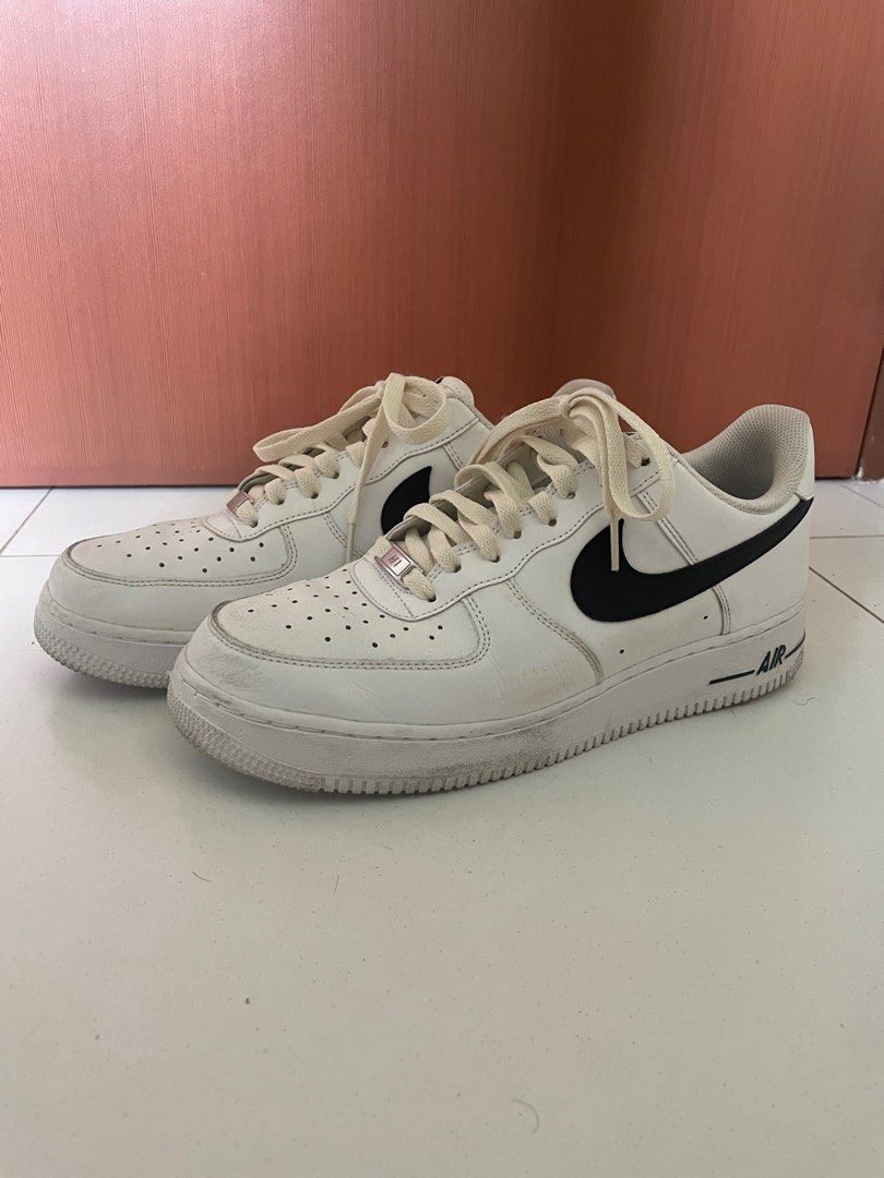 womens air force 1 with black swoosh