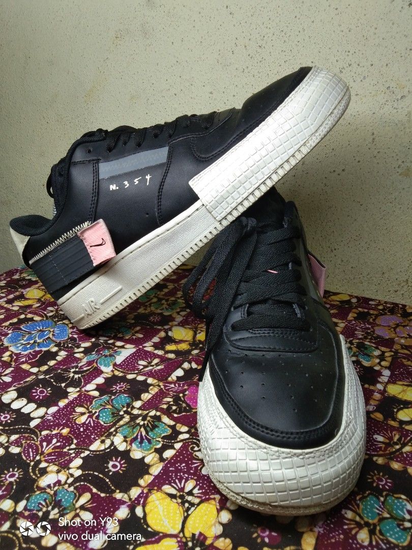 Nike air force 1 type n 354 black discount
