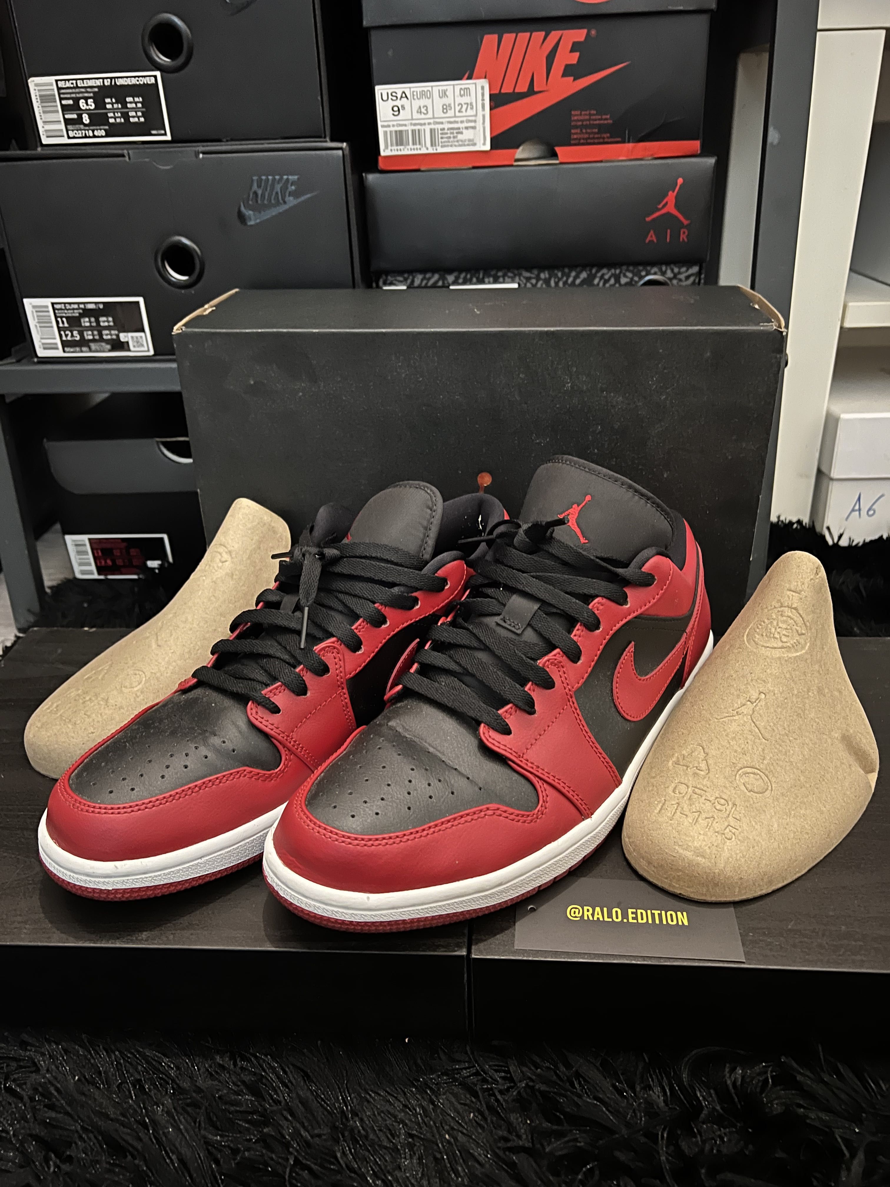 NIKE AIR JORDAN 1 LOW REVERSE BRED