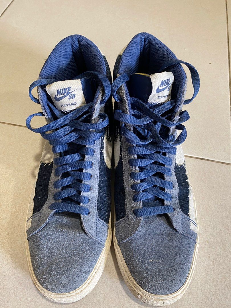 Nike SB ZOOM Blazer Mid PRM Sashiko Men s Fashion Footwear