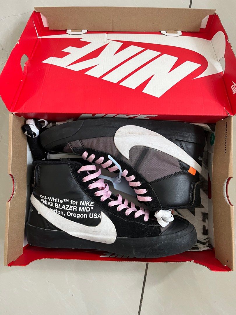 Off white blazer grim reaper laces shop