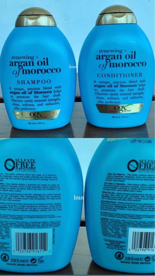 OGX Shampoo & Conditioner, Beauty & Personal Care, Hair on Carousell
