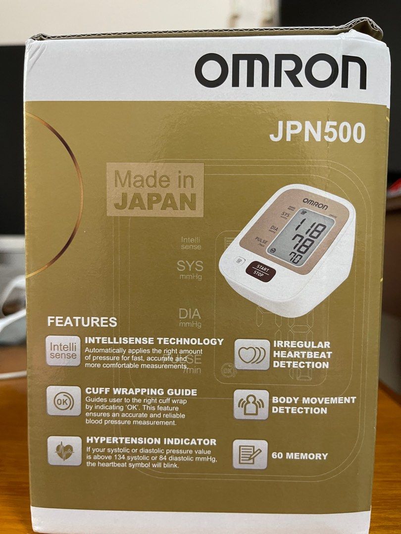 Omron Automatic Blood Pressure Monitor, Health & Nutrition, Health