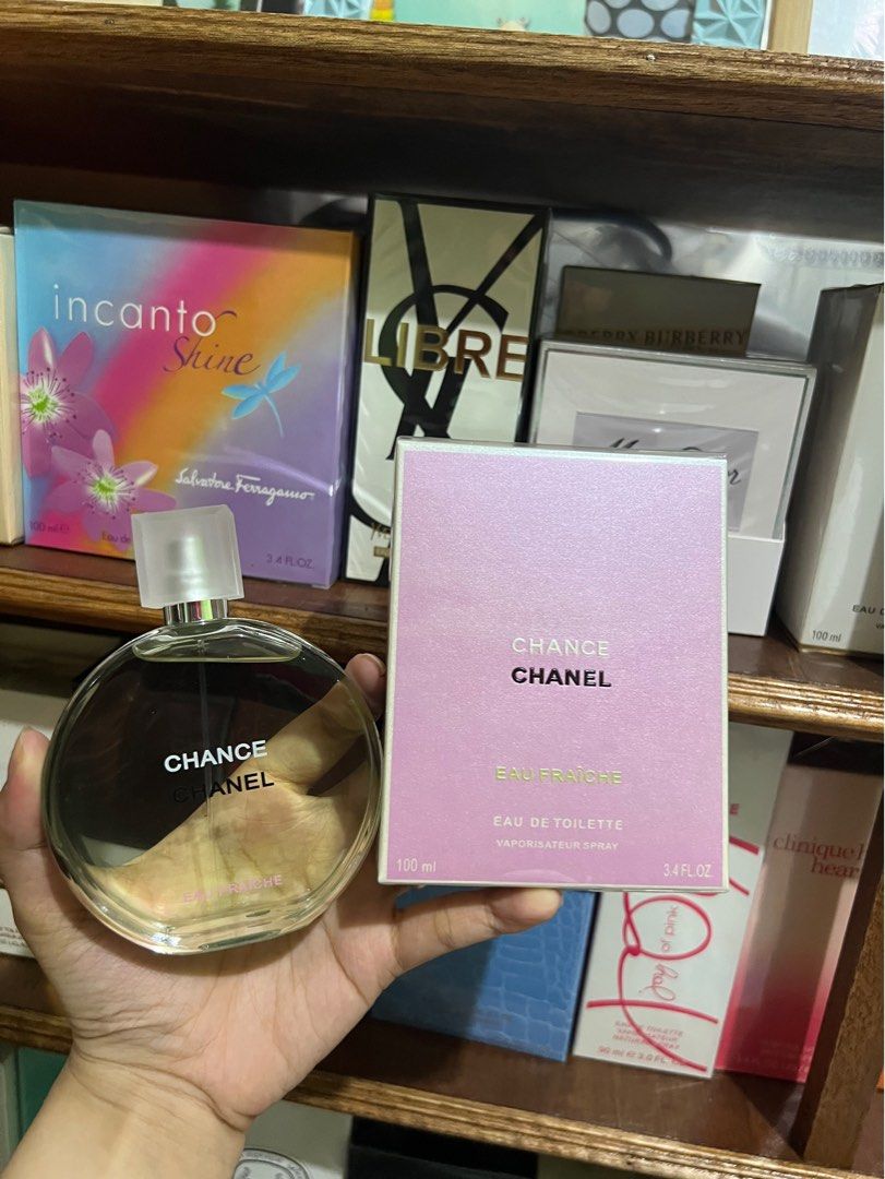 ONHAND Chanel Chance eau fraiche, Beauty & Personal Care, Fragrance &  Deodorants on Carousell