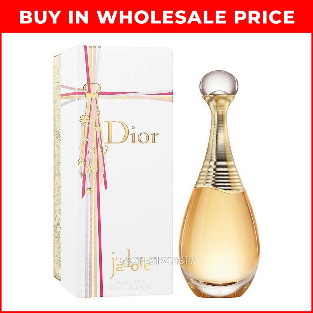 [ORIGINAL] DIOR JADORE GIFT BOX EDITION EDP 100ML FOR WOMEN, Beauty ...