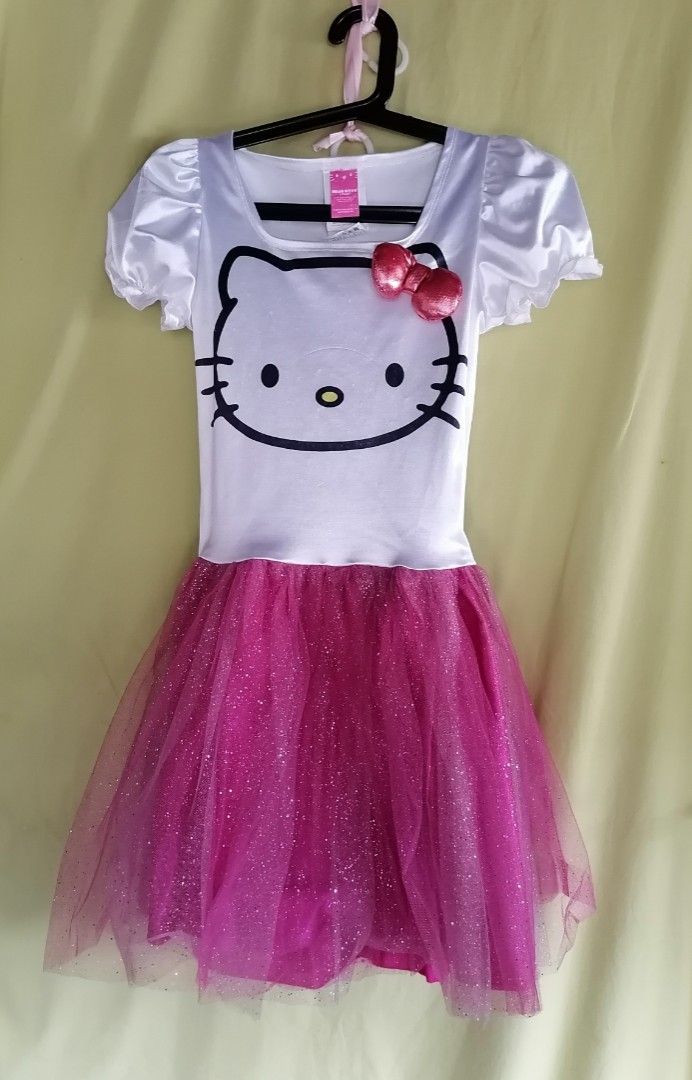 Original Preloved Hello Kitty Gown, Babies & Kids, Babies & Kids ...