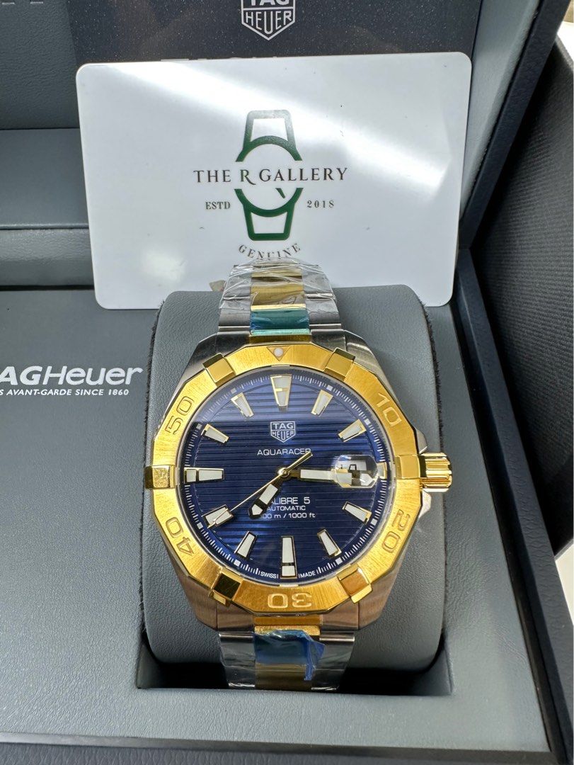 Original Tag Heuer Aquaracer 41mm WBD2120