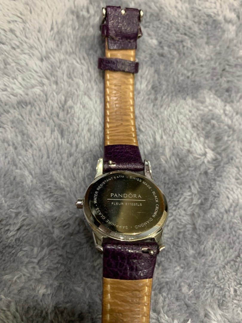 PANDORA Stainless Steel Fleur Watch Women s Fashion Watches
