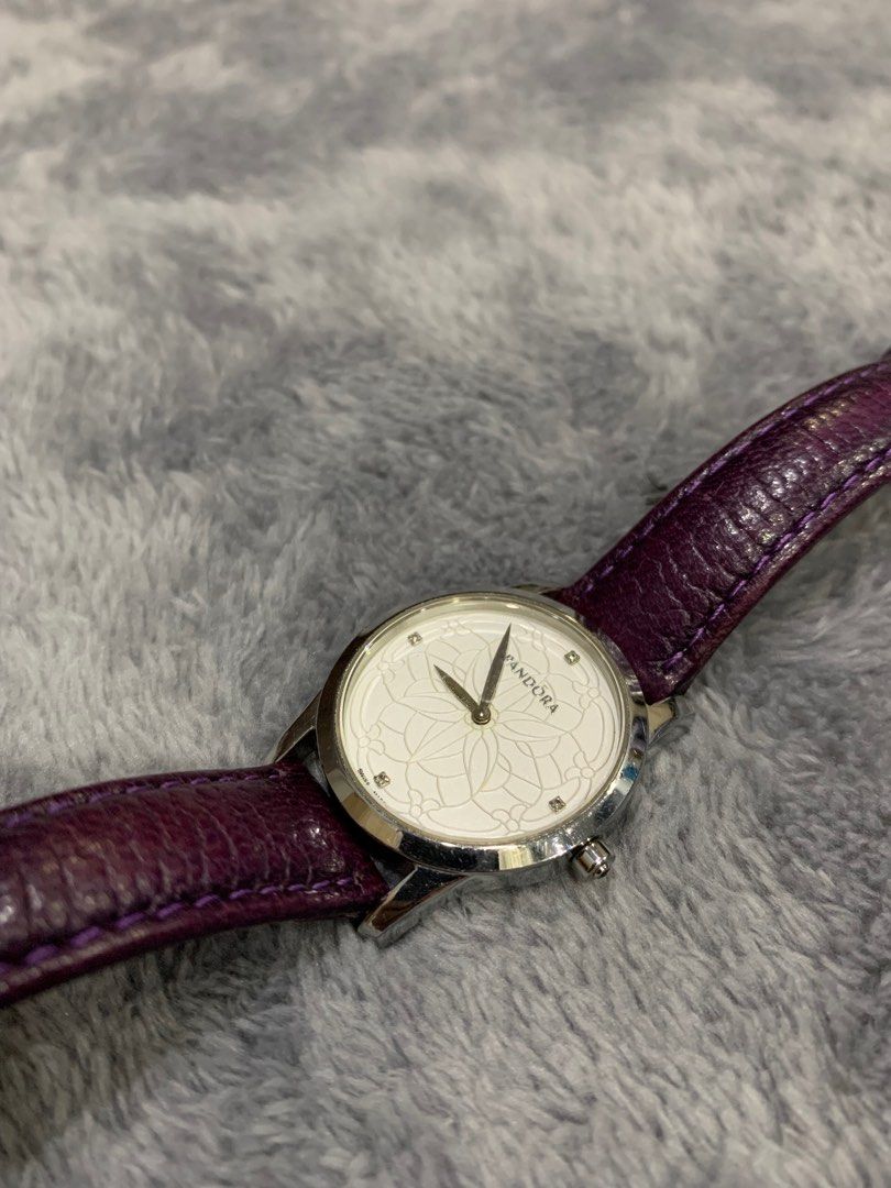 PANDORA Stainless Steel Fleur Watch Women s Fashion Watches