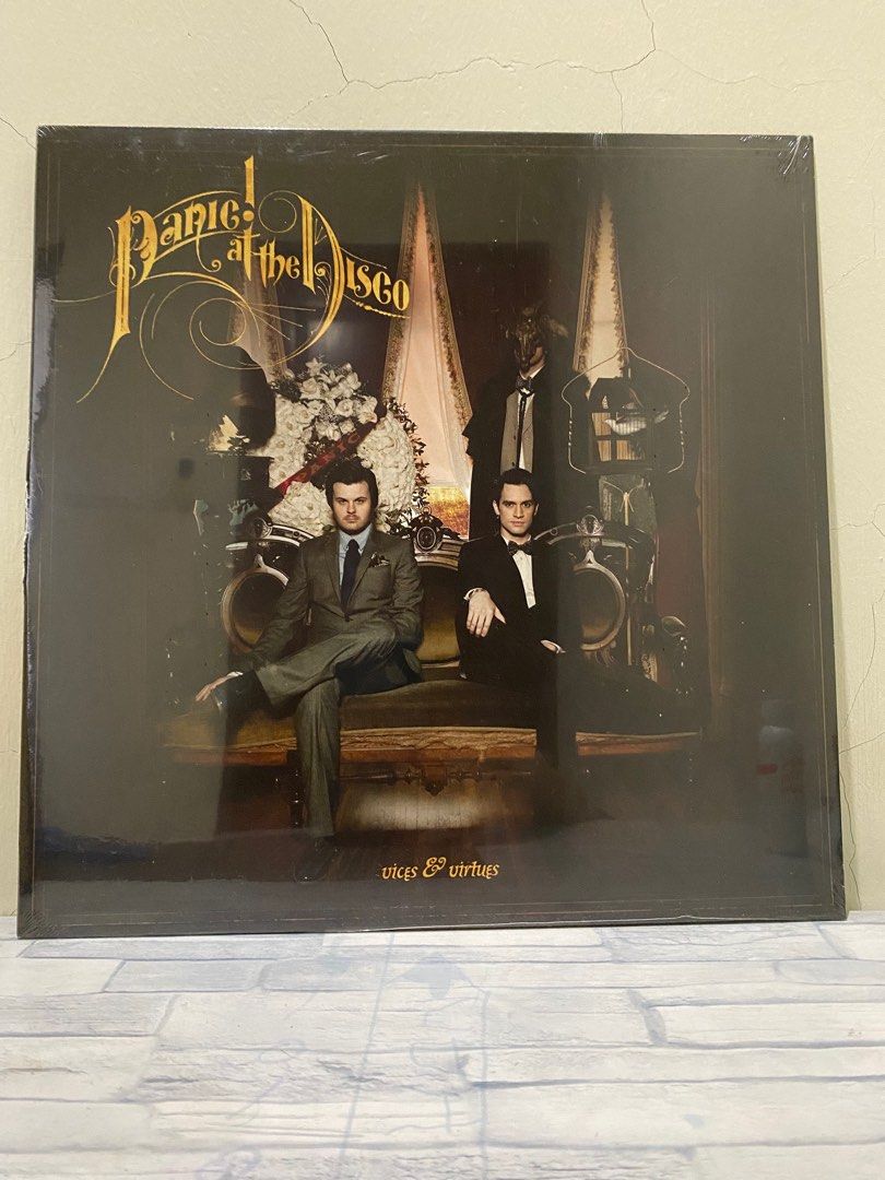 Panic At The Disco Limited Edition Vinyl Vices & Virtues Maroon With Black  Splatter HOT TOPIC ISSUE, Hobbies & Toys, Music & Media, Vinyls on Carousell
