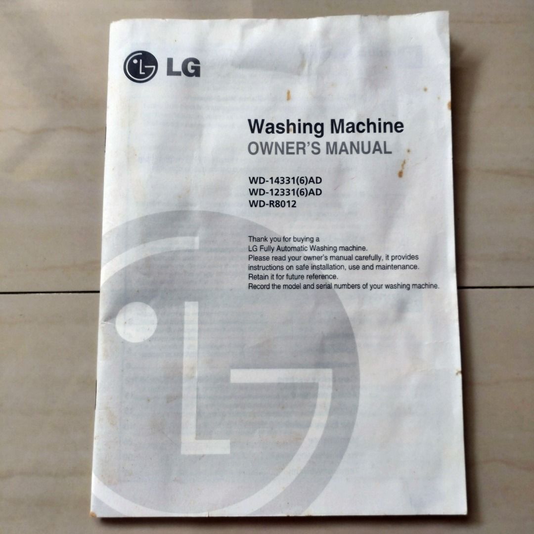 Parts & spares for LG Tromm washer dryer Combo & equivalents, TV & Home