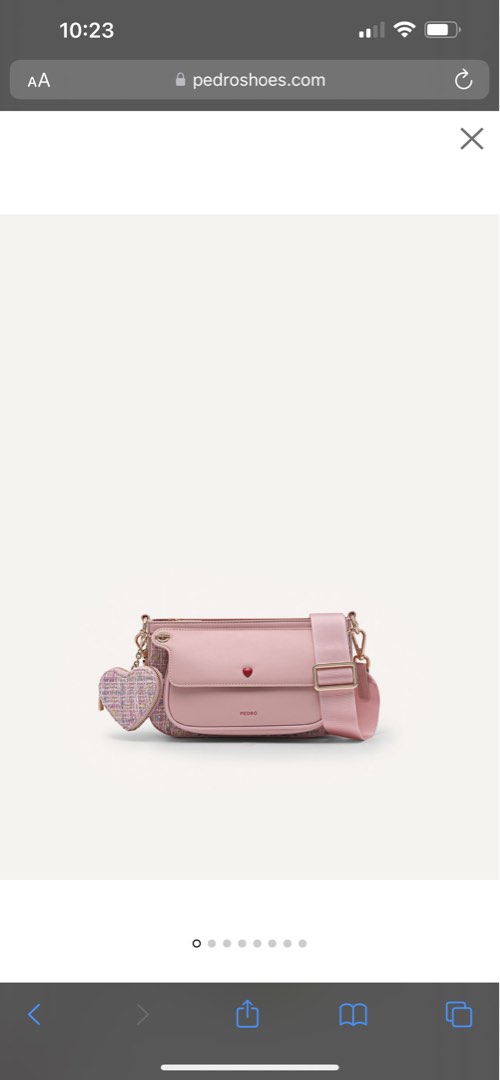 PEDROSHOES, Bags, Pedro Pink Flap Bag