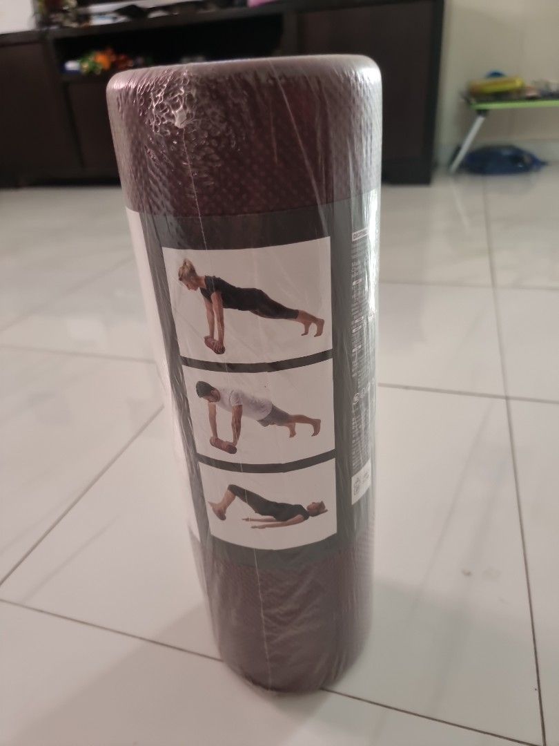 Pilates foam roller mini Decathlon Health Nutrition Massage Devices on Carousell